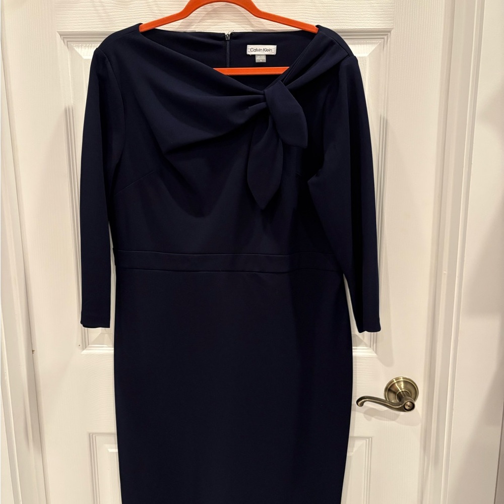 Calvin Klein Navy Blue Dress